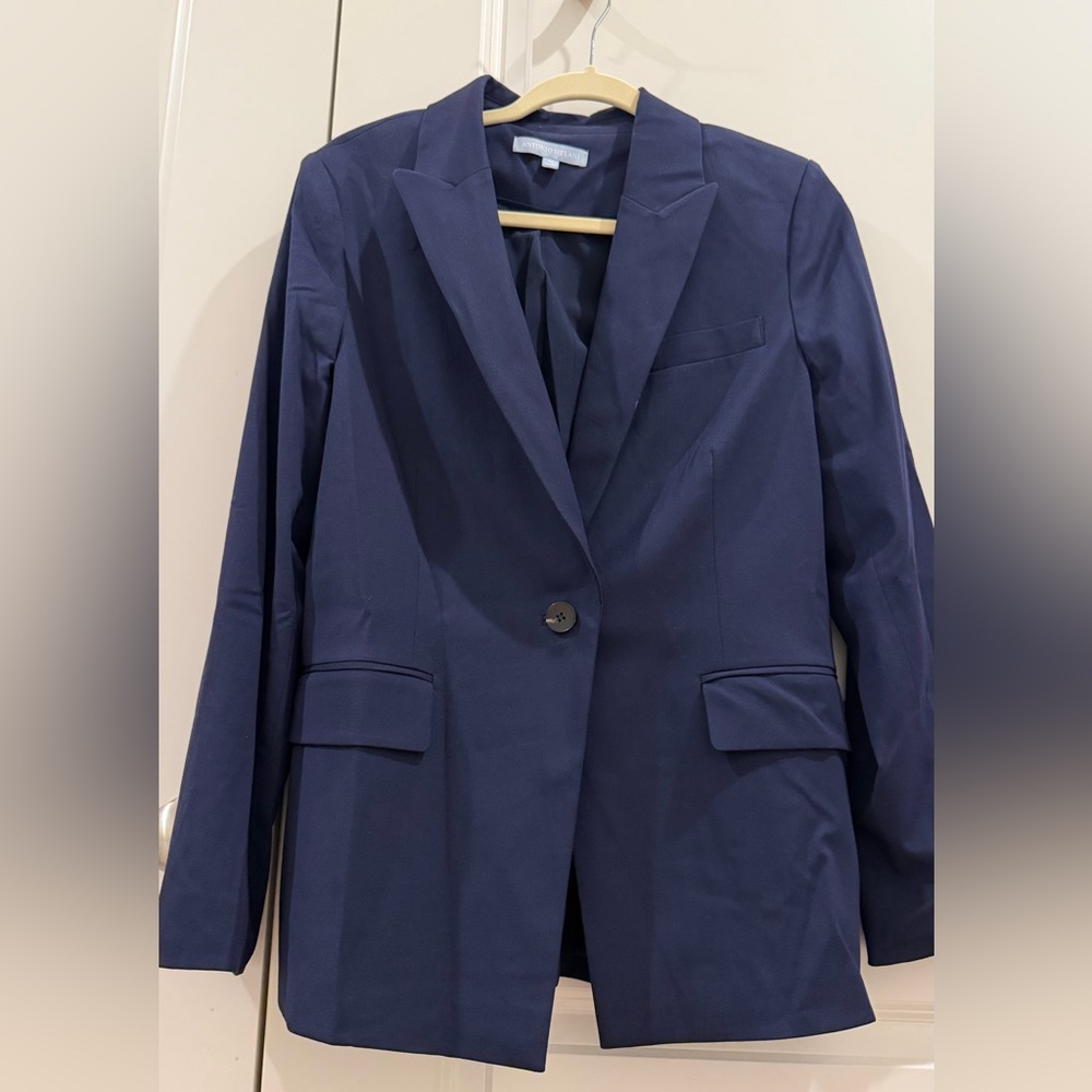 ANTONIO MELANI Navy Blue Blazer
